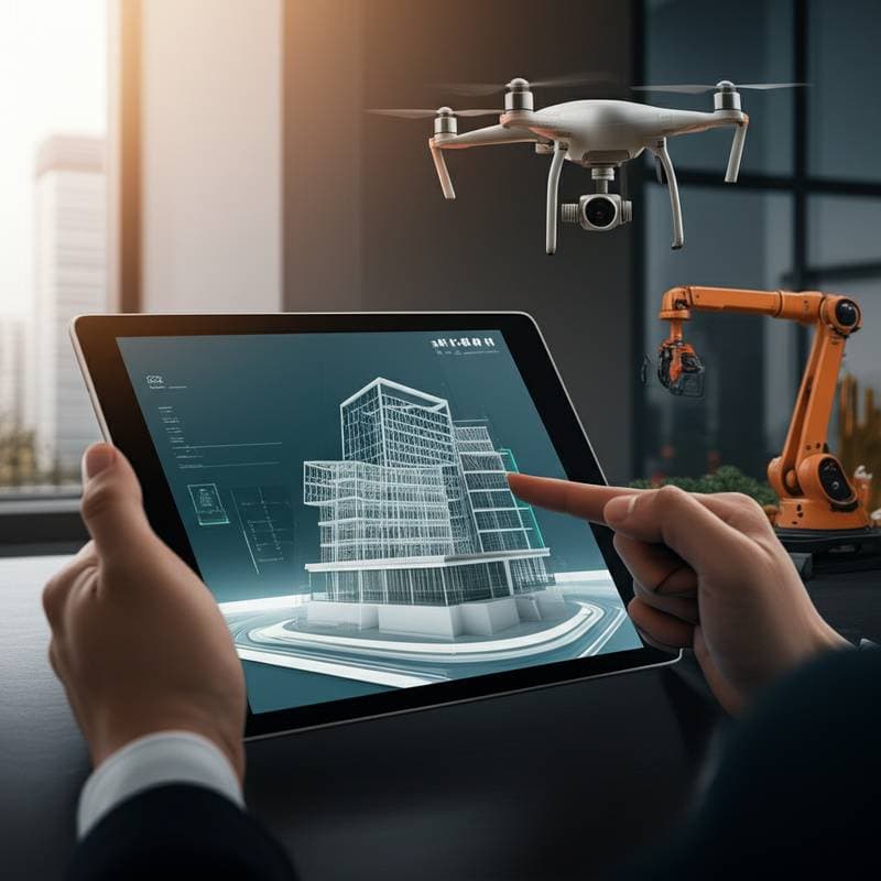 Featured image for Tech Transforming Construction Safety and Speed in 2025