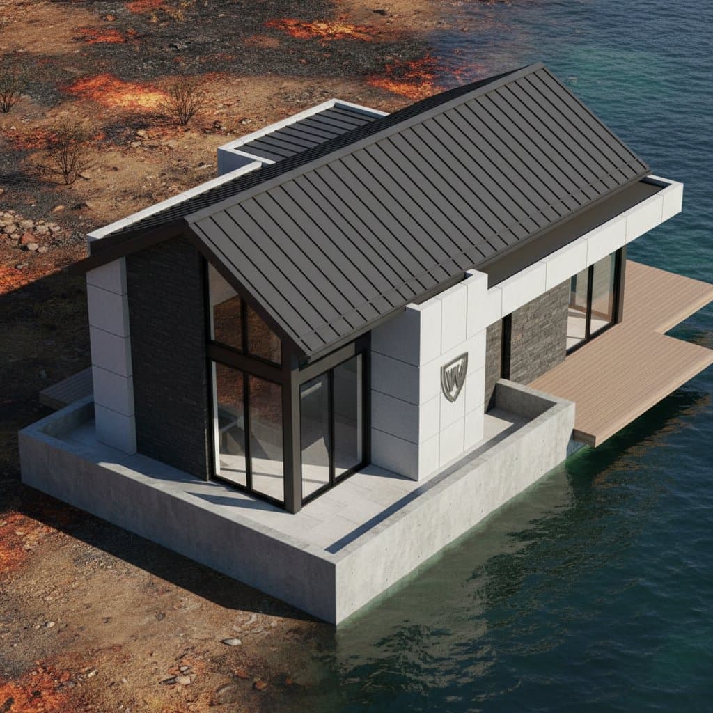 Featured image for Best Materials That Stop Wildfire and Flood Damage