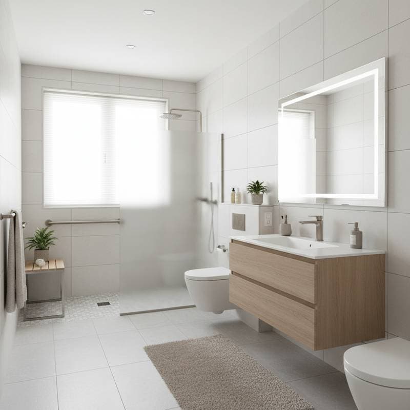 Featured image for Aging-in-Place Bathroom Remodels Cost $14K–$28K